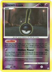 Unown ! - 42/146 - Rare - Reverse Holo